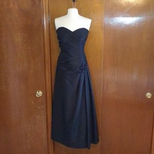 *Jade Couture black sleeveless beaded dress 12